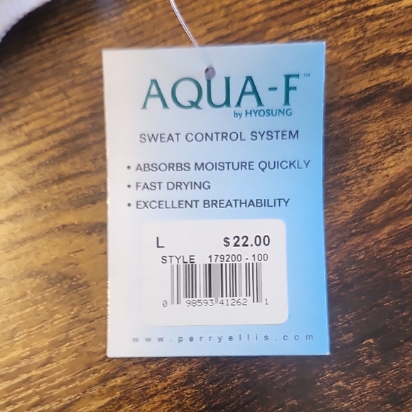 Perry Ellis Aqua-F Blue Thong - Picture 3 of 5